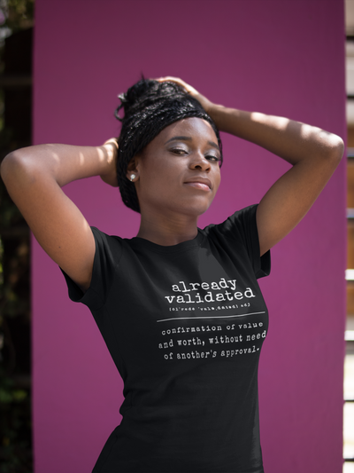 Already Validated UNISEX Definition T-shirt