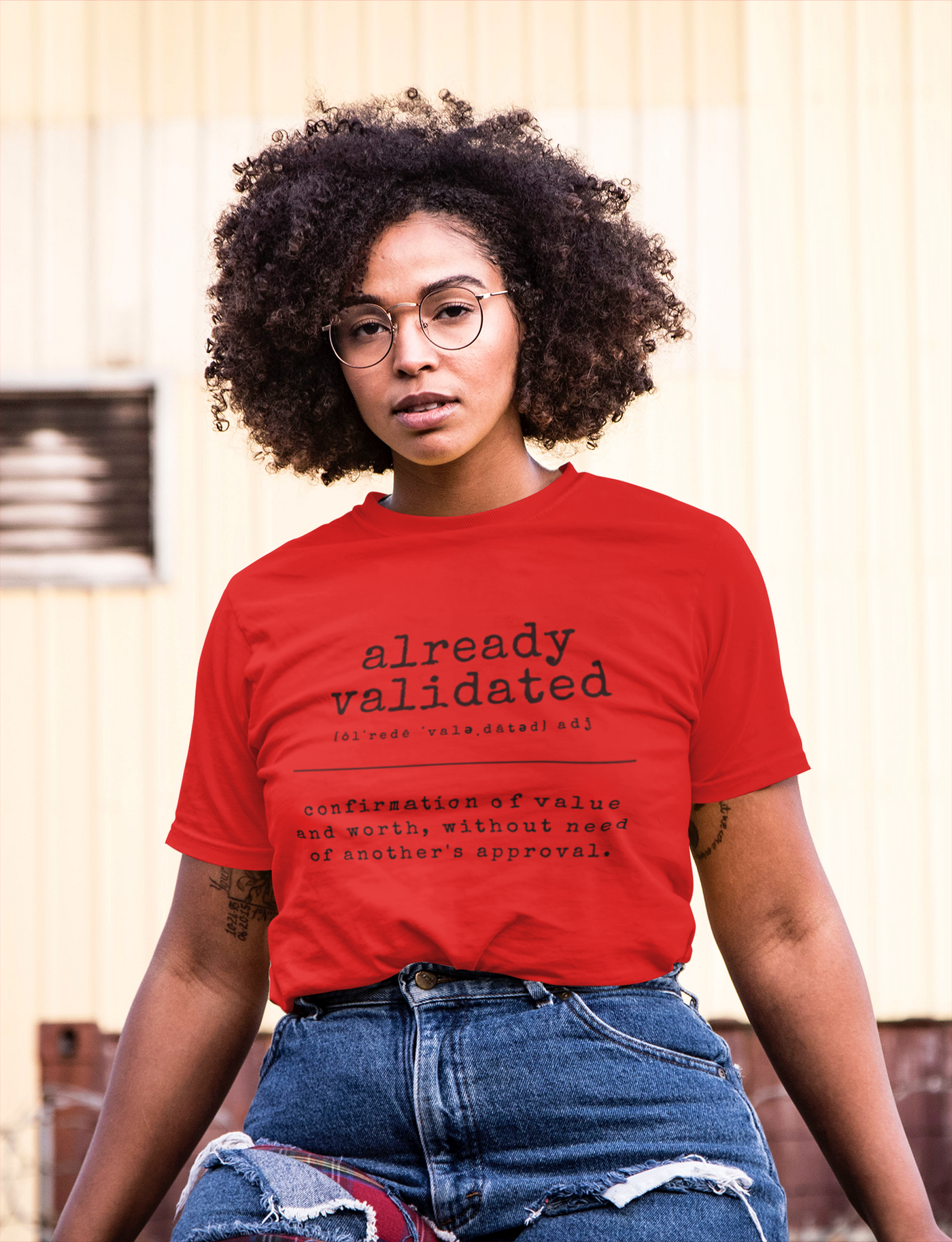 Already Validated UNISEX Definition T-shirt