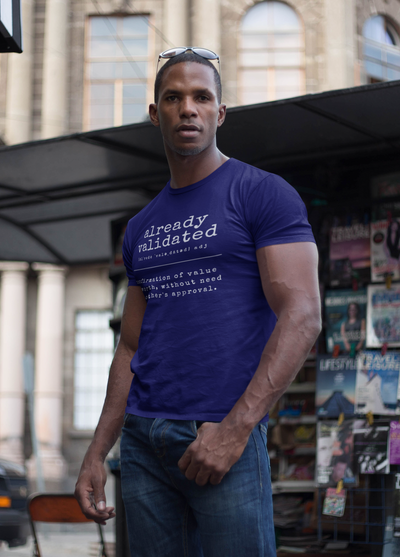 Already Validated UNISEX Definition T-shirt