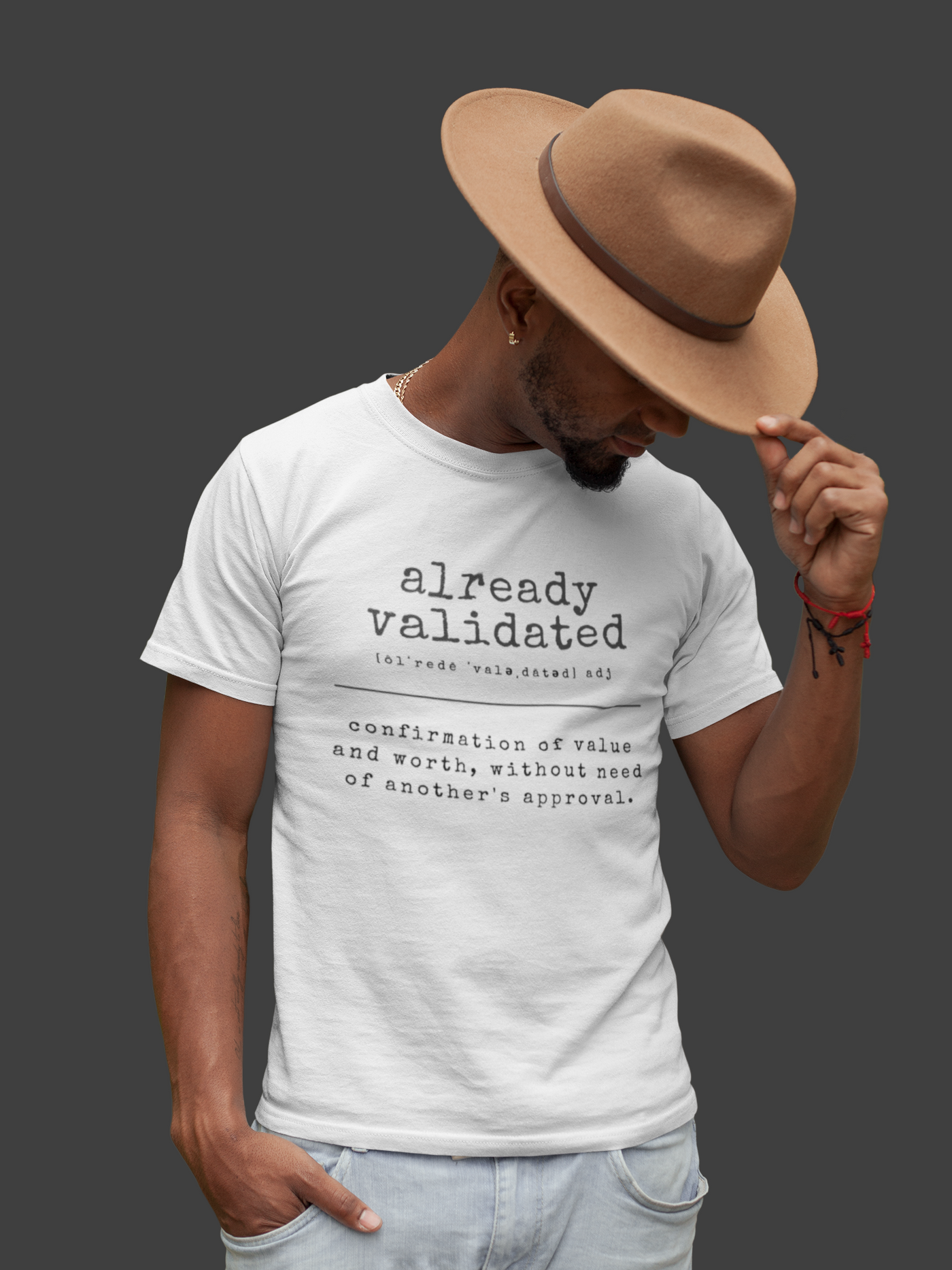 Already Validated UNISEX Definition T-shirt
